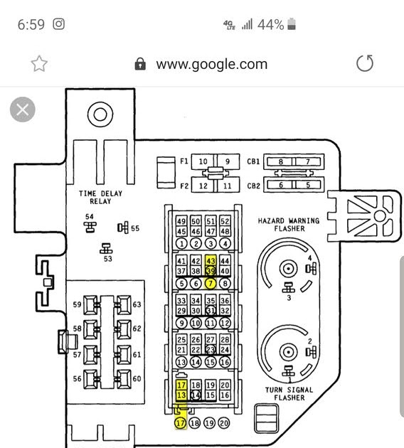 96 Ram 1500 Fuse Box - Wiring Diagram Networks