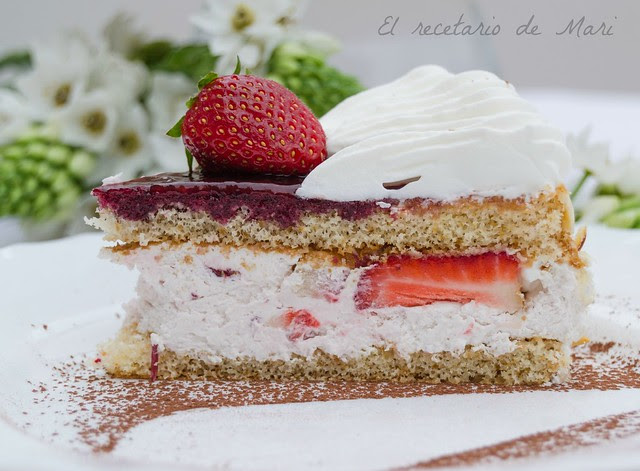 tarta de nata con fresas (3)