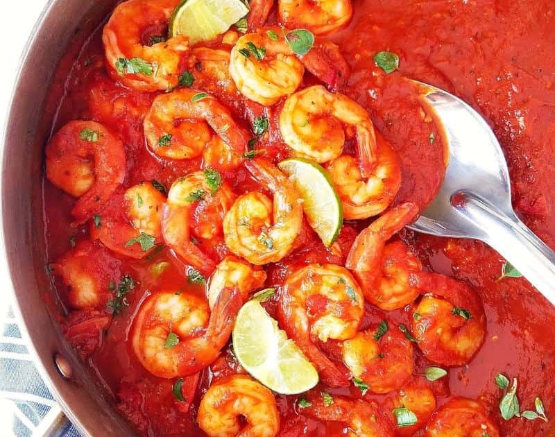 Camarones A La Diabla - Spicy Shrimp ~ Food Lust People Love Camarones