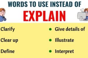 CRMla: Meaning Of Illustrate Synonym