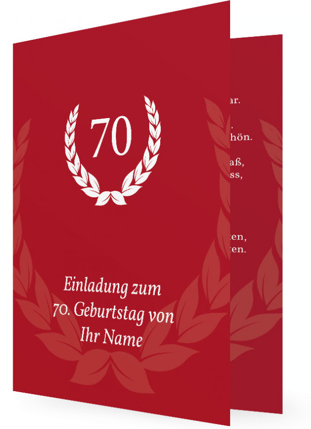Gluckwunschkarten 70 Geburtstag Zum Ausdrucken Tina Dolidze
