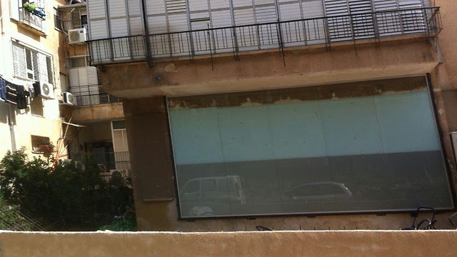 The building in which there was supposed to be a women-only gym in Bnei Brak. The building in which there was supposed to be a women-only gym in Bnei Brak.