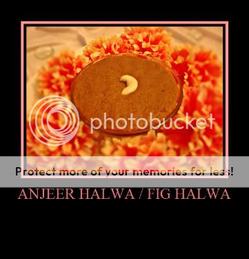 Anjeer Halwa / Fig Halwa