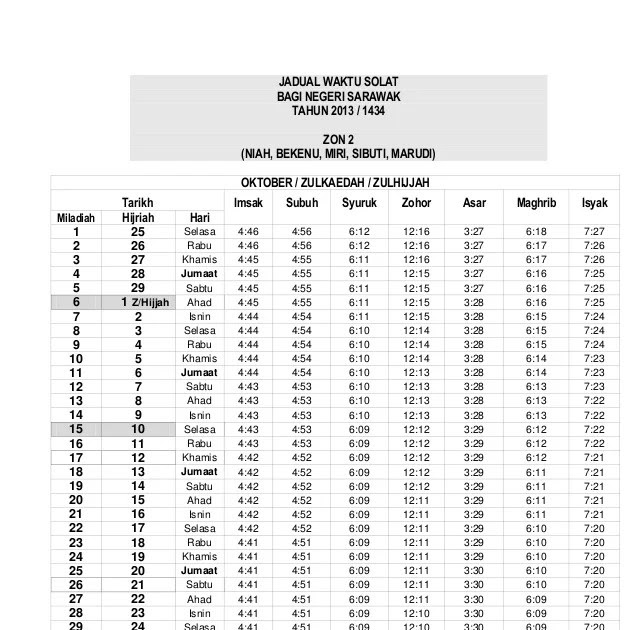 Waktu Solat Wilayah Persekutuan 2018  Wilayah persekutuan akan menjadi
