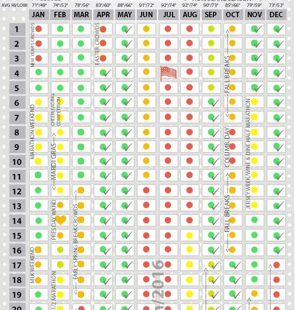 January 2021 Disney Crowd Calendar - NEWREAY