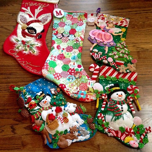 Three Owls Handmade: Handmade Stockings