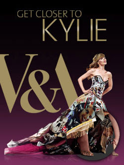 Kylie at the V&A