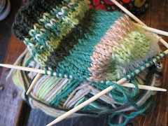 Sock in progress