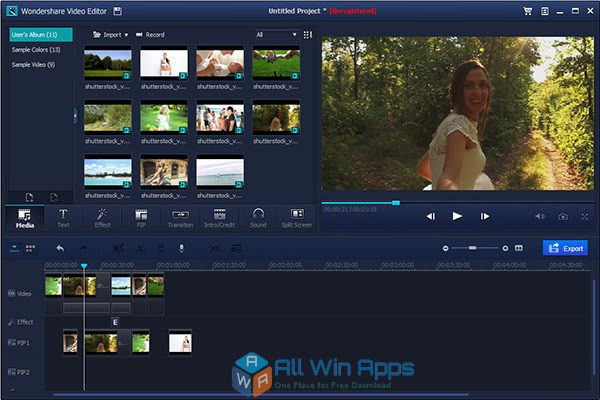 Wondershare Filmora 8.3.5.6 Free Download - All Win Apps