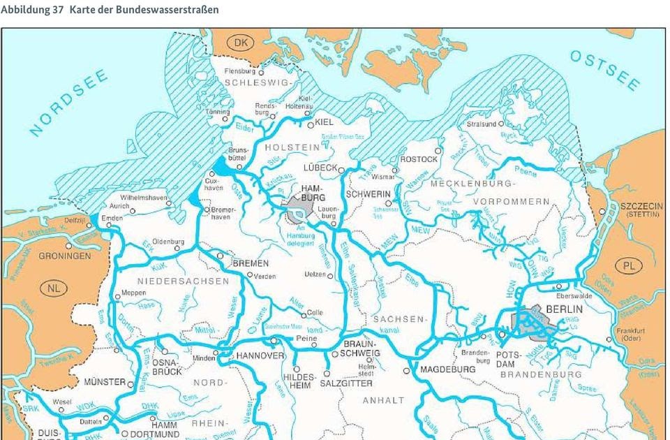 Bundeswasserstraßen Brandenburg Karte / Wassersportentwicklungsplan Des