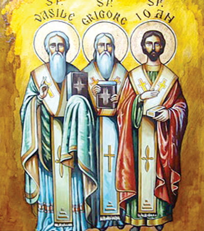 Imagini pentru la multi ani de sfintii trei ierarhi