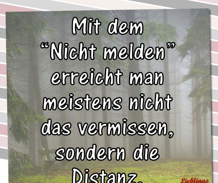 Sich Melden Sprüche
