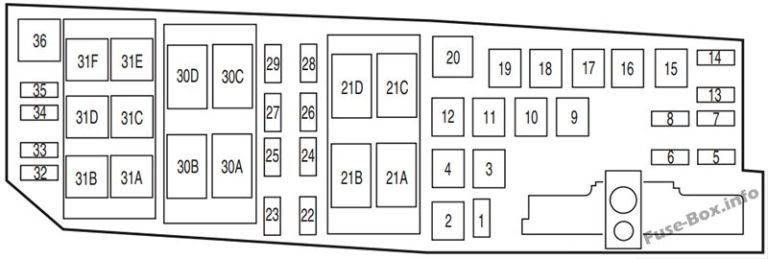 2010 Ford Focus Fuse Box Location