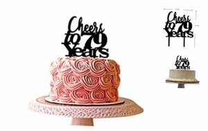 79Th Birthday Cake ~ mjdesign-ca