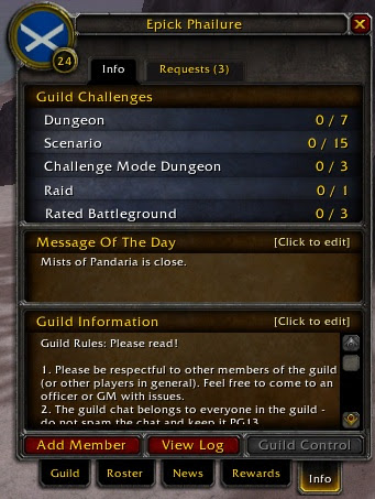 A Blog of Interest: World of Warcraft Newbie Guide 9: Guilds and You