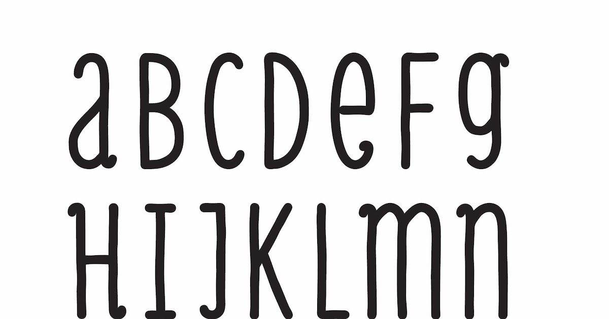 Abecedario Diseno De Letras Bonitas