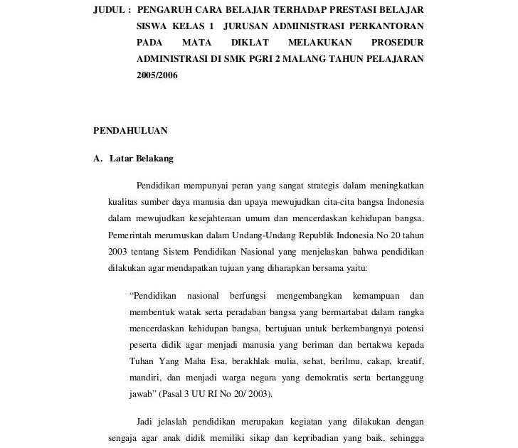 Cara Membuat Resume Jurnal