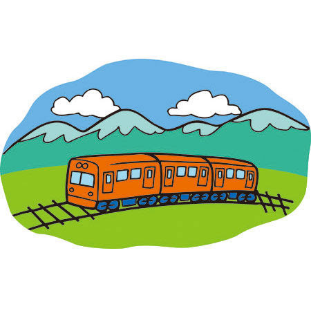 ベスト50 列車 イラスト かっこいい 美しい花の画像