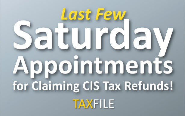 News About IRS And Tax Last Few Saturday Appointments For Claiming 