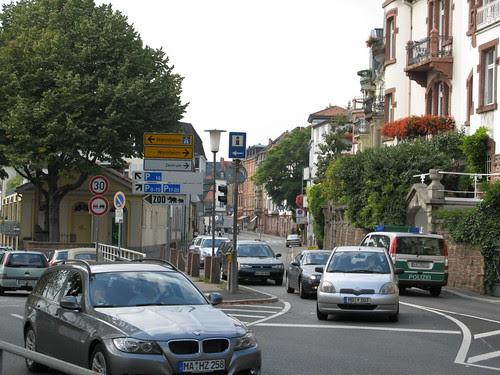 busy city