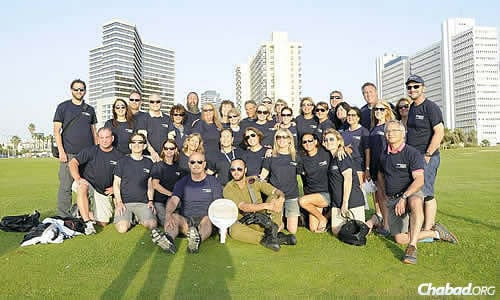 At the closing session in Tel Aviv of an eight-day experience called Mayanot Legacy, where parents of children who have gone on Israel trips get their own taste of the country. A significant percentage of this group hails from Florida.