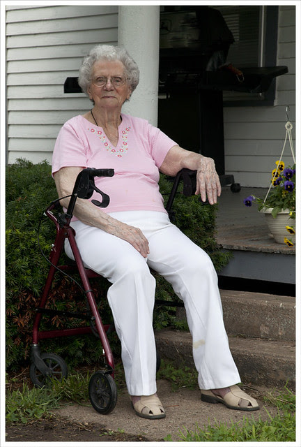 Elvira Kruse At Her Birthplace