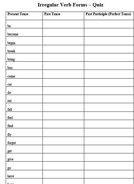 27-irregular-verbs-exercises-pdf-simbologia