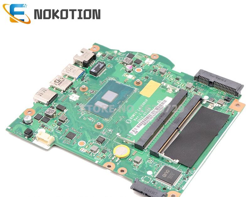 amazingnutzz: NOKOTION For Acer aspire ES1-572 laptop motherboard  NBGKQ11002 NB.GKQ11.002 B5W11 LA-E061P SR2ZU I5-7200U CPU DDR4