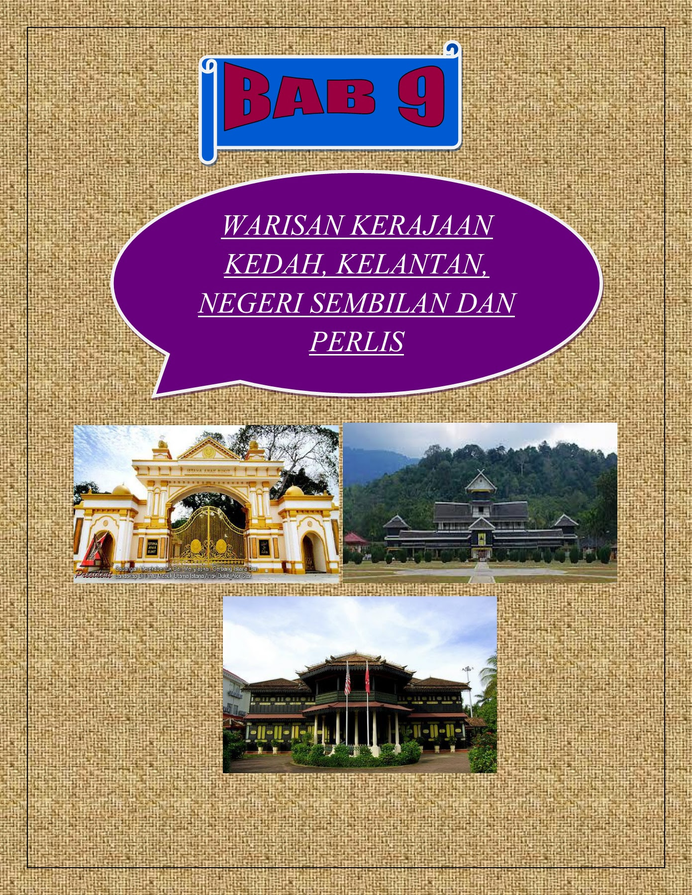 Buku Sejarah Tingkatan 2 Bab9 Persuratan Seri Kelantan  malaykuri
