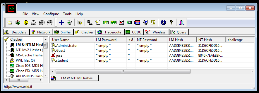 John The Ripper 0 Password Hashes Cracked 1 Left Hand