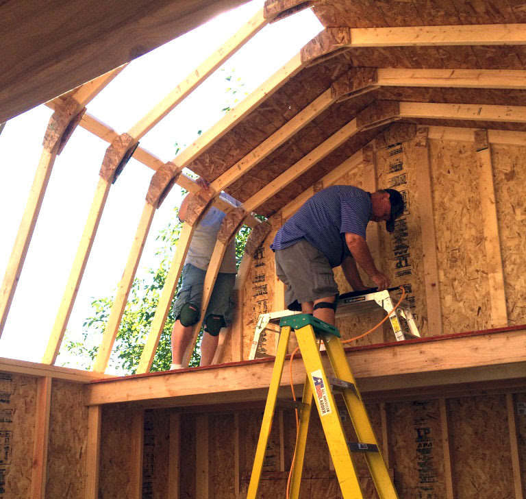 Free Gambrel Shed Plans 12x24