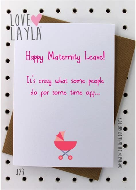 Maternity Leave Maternity Leave