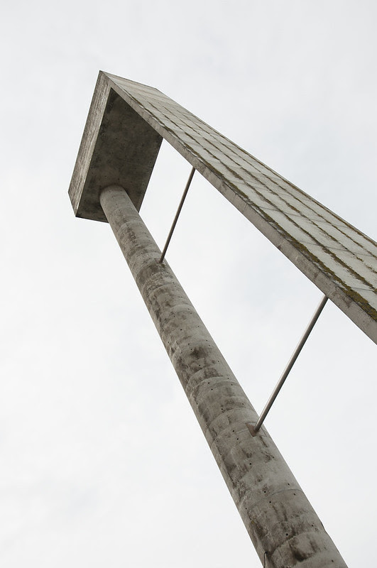Campus da Universidade de Aveiro, depósito de água. Álvaro Siza