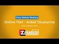Cisco Webex Meeting Online Test Yapma