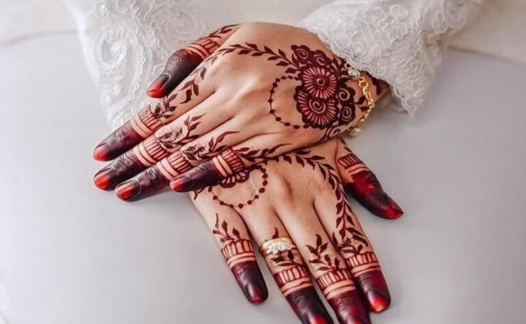 Corak Inai Tangan Simple Contoh ukiran inai simple contoh henna