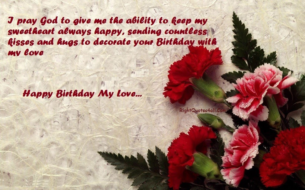 Birthday Love Quotes For Her