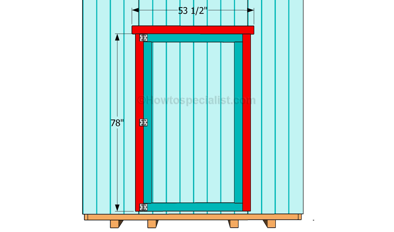 All con how to build a shed door with plywood 