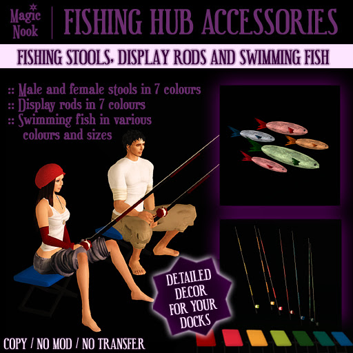 * Magic Nook * Fishing Hub Accessories