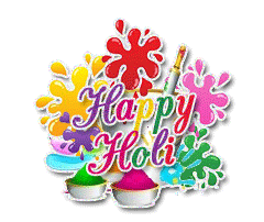Happy Holi Animated Greetings Cards IMAGES, GIF, ANIMATED GIF, WALLPAPER, STICKER FOR WHATSAPP & FACEBOOK