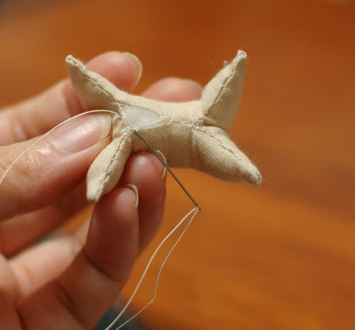 Sarubobo pattern 1, step 9