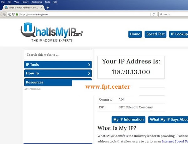 Cách kiểm tra địa chỉ IP click vào Website ở địa điểm nào