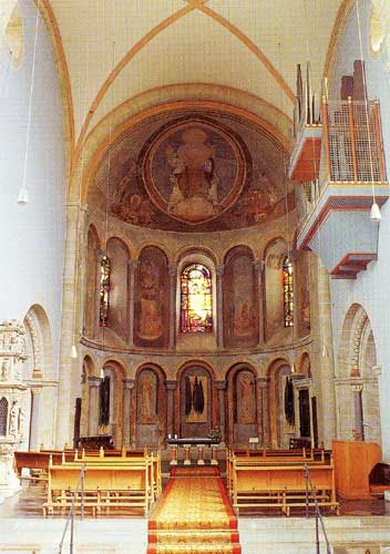 The Church of St. Gereon, apse.
