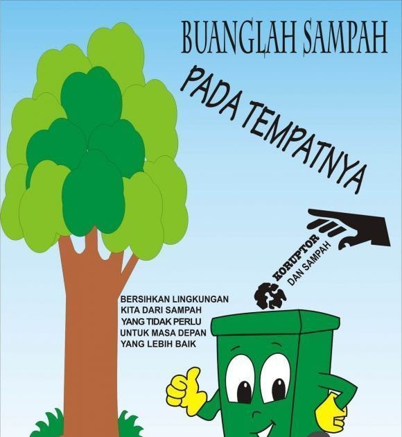 Gambar Poster Lingkungan Hidup Soal Menarik