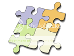 Amada44's jigsaw puzzle graphic