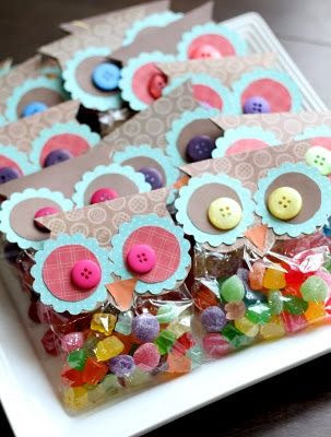 CUTE!!! Party Decorations on Party Ideas Owl Party Goody Bags Treat Bags