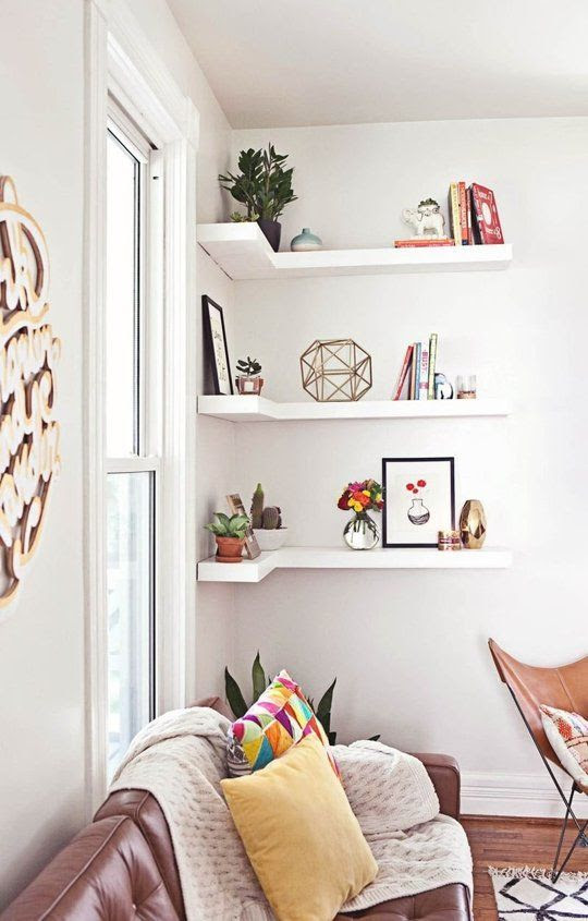 Corner Shelf Decor Ideas Living Room - Corner Shelves Design For Living Room