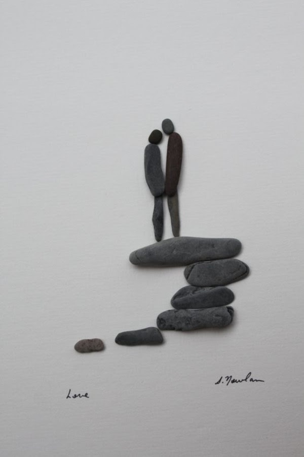 Handy Rock And Pebble Art Ideas For Many Uses43