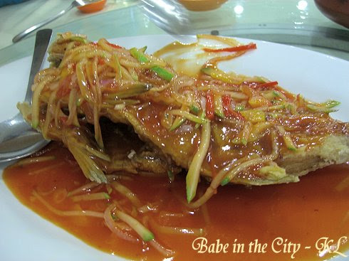 SG - Sweet Sour Fish (RM25)