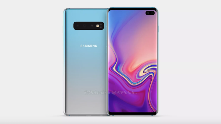 galaxy s10 size inches