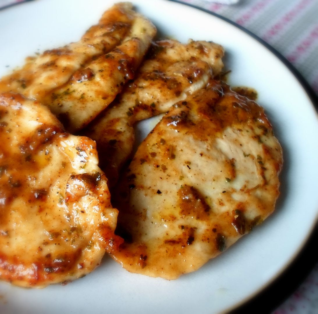 Chicken Cutlets with Sage, Lemon & Butter